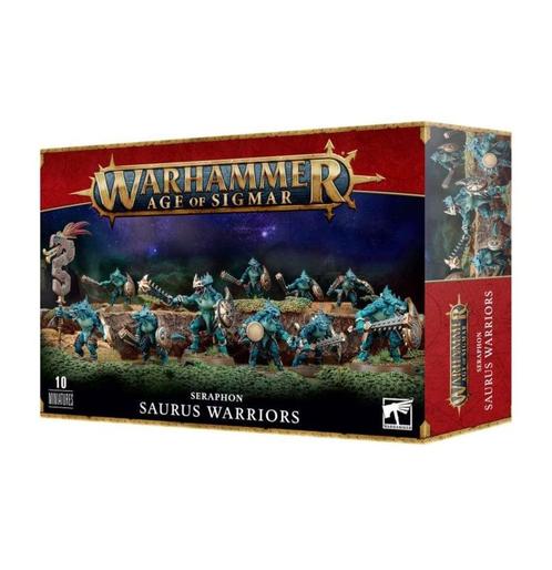 Seraphon Saurus Warriors (Warhammer Age of Sigmar nieuw), Hobby en Vrije tijd, Wargaming, Nieuw, Ophalen of Verzenden