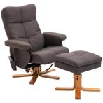 TRUUSK Relaxfauteuil Massagestoel Met Voetenbank Opbergruimt, Huis en Inrichting, Fauteuils, Verzenden, Nieuw