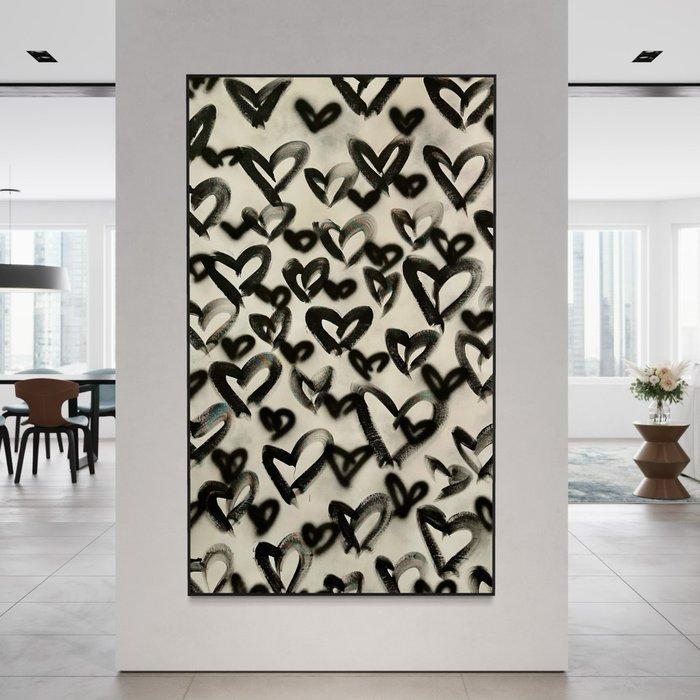 Timo Wedell - Clean Heartd- XXL - Abstract, Antiek en Kunst, Kunst | Schilderijen | Modern