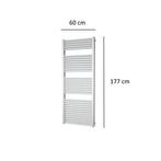 Designradiator Plieger Imola 1359 Watt Middenaansluiting, Ophalen of Verzenden, Nieuw