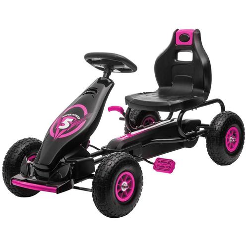 TRUUSK Gokart, Kinderrijtuig Met Verstelbare Zitting, Trapvo, Kinderen en Baby's, Speelgoed | Buiten | Skelters, Nieuw, Verzenden