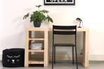 Rockwood® Bureau Steigerhout Luca  antraciet wash