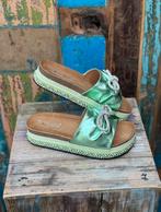 Ibiza Shiny Green Slippers, Ophalen of Verzenden, Nieuw, Groen, Slippers
