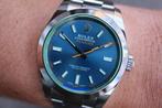 Horloge Rolex Milgauss 03/2021 Full set, Perfecte staat, Staal, Ophalen of Verzenden, Zo goed als nieuw, Rolex