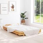 vidaXL Bedframe bamboe 120x200 cm, Overige materialen, Bruin, Verzenden, Nieuw