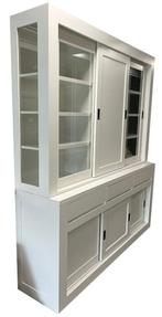 Buffetkast wit Schagen 200cm dichte middendeur, Ophalen of Verzenden, Nieuw