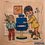 Educo puzzel Bij de kapper (4-lagen), Verzenden, Nieuw