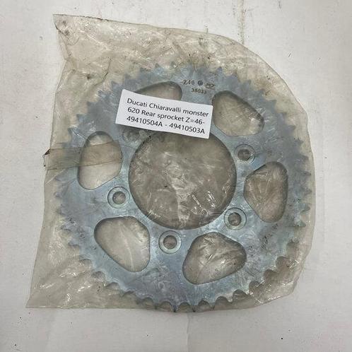 Ducati Chiaravalli monster 620 Rear sprocket Z=46- 494105..., Motoren, Onderdelen | Ducati, Verzenden