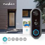 Nedis SmartLife Videodeurbel - Wi-Fi - Batterij Gevoed -, Huis en Inrichting, Deurbellen, Verzenden, Zo goed als nieuw