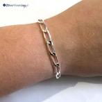 Zilveren lange gourmet schakel 5.8 mm armband, Verzenden, Nieuw, Zilver