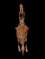 Bronzen vaas kameleon - Dogon - Mali (Zonder Minimumprijs)