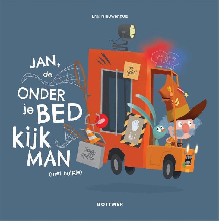 Jan, de onderjebedkijkman (met hulpje) 9789025772062, Boeken, Prentenboeken en Plaatjesalbums, Zo goed als nieuw, Verzenden