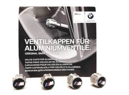 BMW Ventieldopjes met M Logo OE B2130, Auto diversen, Auto-accessoires, Nieuw
