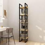 vidaXL Boekenkast met 5 schappen 40x30x175 cm massief, Huis en Inrichting, Kasten | Boekenkasten, Minder dan 50 cm, Verzenden