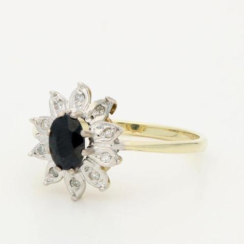 Zonder Minimumprijs - Ring - 14 karaat Geel goud, Witgoud, Sieraden, Tassen en Uiterlijk, Ringen