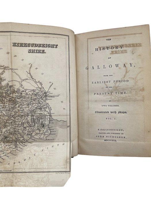 William Mackenzie - The History of Galloway from the, Antiek en Kunst, Antiek | Boeken en Bijbels