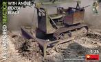 Miniart - U.s. Armored Tractor W/angle Dozer Blade (3/20) *, Nieuw, Verzenden