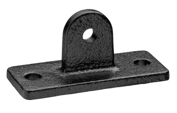 Buiskoppeling Scharniervoet n.v.t. mm Zwart Gelakt, Doe-het-zelf en Verbouw, IJzerwaren en Bevestigingsmiddelen, Nieuw, Verzenden