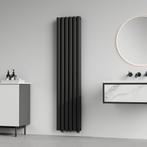 [neu.haus] Designradiator Nore 160x36x7,8 cm zwart, Doe-het-zelf en Verbouw, Verwarming en Radiatoren, Verzenden, Nieuw