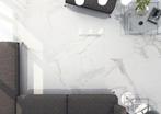 VLOEREN OUTLET! Glanzende 60x120 cm Carrara marmer 19,98 pm2, Nieuw, 60 cm of meer, Keramiek, Ophalen of Verzenden