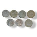Zwitserland. 5 x 1 Franc 1944-1966 (Zonder Minimumprijs), Postzegels en Munten, Munten | Europa | Niet-Euromunten