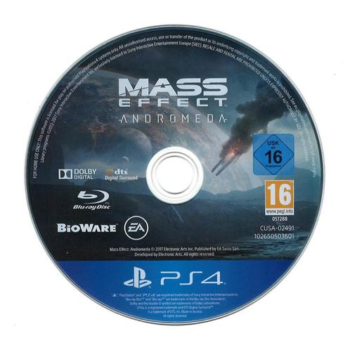Mass Effect Andromeda (losse disc) (PlayStation 4), Spelcomputers en Games, Games | Sony PlayStation 4, Gebruikt, Vanaf 12 jaar