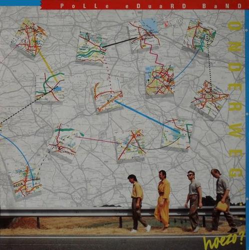 LP gebruikt - Polle Eduard Band - Onderweg... Hoezo?, Cd's en Dvd's, Vinyl | Nederlandstalig, Zo goed als nieuw, Verzenden