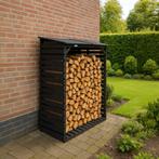 Brandhoutschuur | Brandhoutrek | Houtopslag | 118x59x158 cm, Minder dan 3 m³, Verzenden, Overige houtsoorten, Blokken