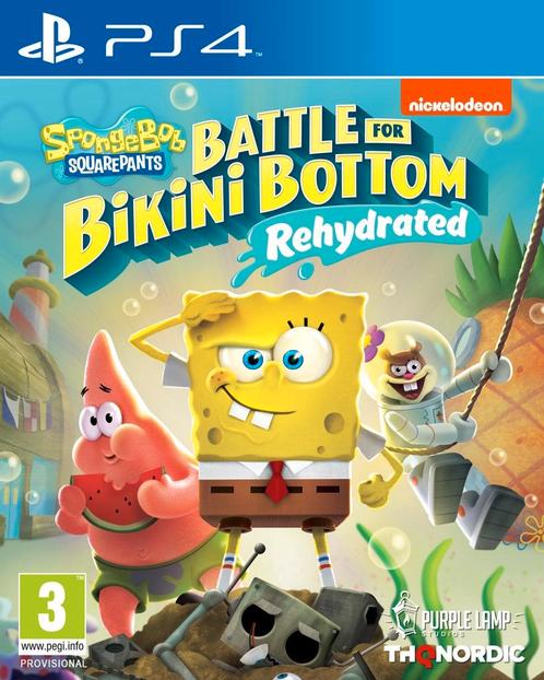 Spongebob Squarepants Battle for Bikini Bottom Rehydrated, Spelcomputers en Games, Games | Sony PlayStation 4, Verzenden