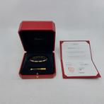 Bracelet Pave Diamond 18k Yellow gold, Cartier, Love smal, Sieraden, Tassen en Uiterlijk, Nieuw