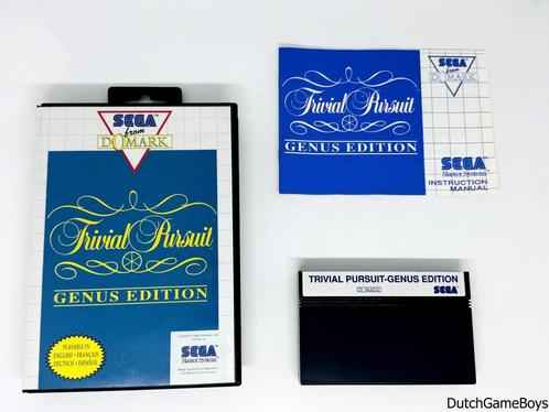 Sega Master System - Trivial Pursuit, Spelcomputers en Games, Games | Sega, Gebruikt, Verzenden