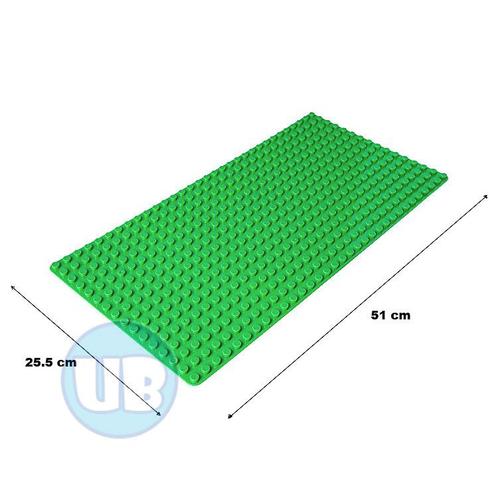 Bouwplaat donkergroen - 51 x 25,5 cm, Kinderen en Baby's, Speelgoed | Duplo en Lego, Nieuw, Verzenden