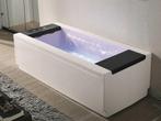 Veiling - Opbouw design massagebad - waterval - glans wit, Nieuw