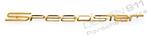 64455900020 Porsche Speedster -badge. 356, Auto-onderdelen, Verzenden, Nieuw