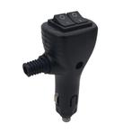 Sigarettenplug - Met twee ON-OFF schakelaars - 12 /24V, Ophalen of Verzenden, Nieuw