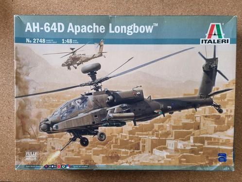 Italeri 2748 AH-64D Longbow Apache 1:48 NL DECALS, Hobby en Vrije tijd, Modelbouw | Vliegtuigen en Helikopters, Italeri, Verzenden