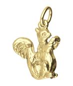 Gouden Eekhoorn kettinghanger, Sieraden, Tassen en Uiterlijk, Verzenden, Nieuw