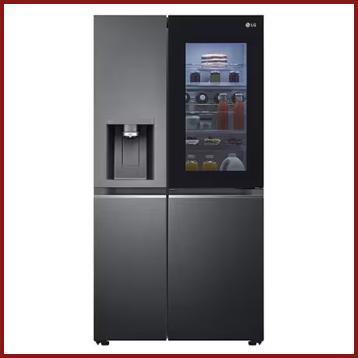 LG GSXV90MCDE Amerikaanse Koelkast InstaView 635 Liter, Witgoed en Apparatuur, Koelkasten en IJskasten, 200 liter of meer, Nieuw