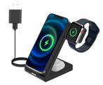 3-in-1 Draadloos Oplaadstation voor iPhone, Apple Watch en A, Verzenden, Nieuw
