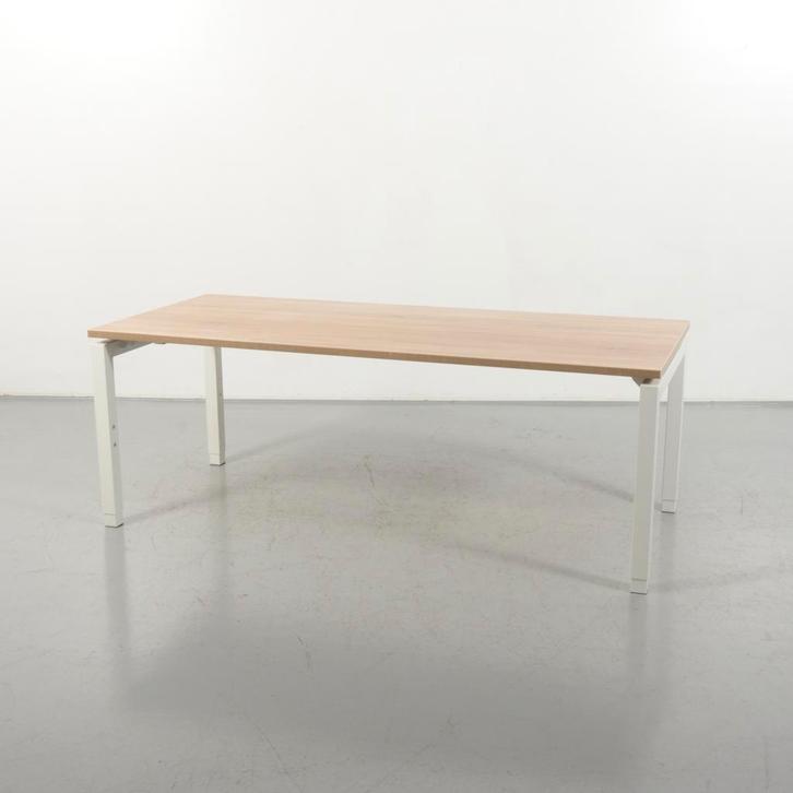 Bureau Solidesk - 180 x 80 cm - Zand eiken blad, Huis en Inrichting, Bureaus, Ophalen of Verzenden