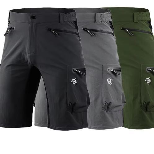 MTB Fietsbroek Heren Ademend Waterafstotend Multi-Pockets, Sport en Fitness, Wielrennen, Nieuw, Verzenden