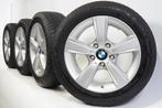 BMW 1 2 serie F20 16 Inch 376 Velgen + Winterbanden Goodyear, Gebruikt, Velg(en), 16 inch, Winterbanden