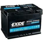 Exide Start Stop AGM accu 12V 80Ah 315x175x190, Auto-onderdelen, Accu's en Toebehoren, Nieuw, Verzenden