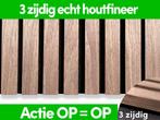 Afhaal UITVERKOOP akupanel v.a €69,95 3 zijdig walnoot hout, Ophalen, Nieuw