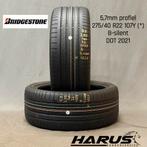 275/40/22 107Y (*) Bridgestone zomerbanden 5,7mm profiel 2X, Auto-onderdelen, Banden en Velgen, Gebruikt, 275 mm, Overige maten