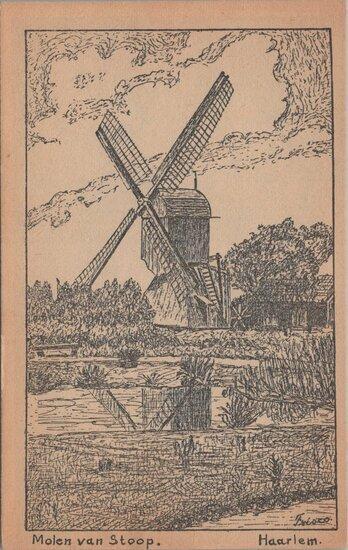 HAARLEM - Molen van Stoop, Verzamelen, Ansichtkaarten | Nederland, Verzenden