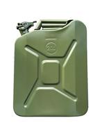Stalen Jerrycan - 20 Liter - Vloeistoftank - Benzinekan - Vl, Ophalen of Verzenden