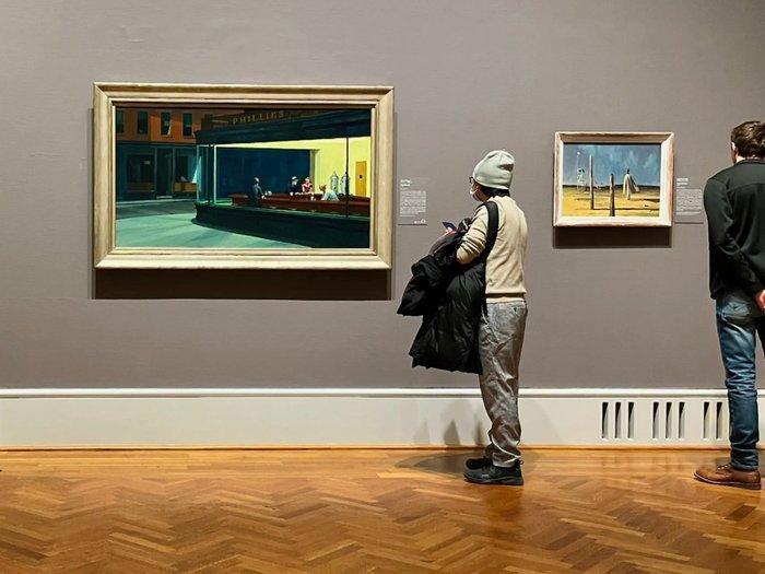 Mr Brainwash (1966) - NIGHTHAWKS (Edward Hopper) New York, Antiek en Kunst, Kunst | Designobjecten