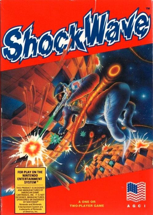 NES Shockwave (In doos), Spelcomputers en Games, Games | Nintendo NES, Zo goed als nieuw, Verzenden