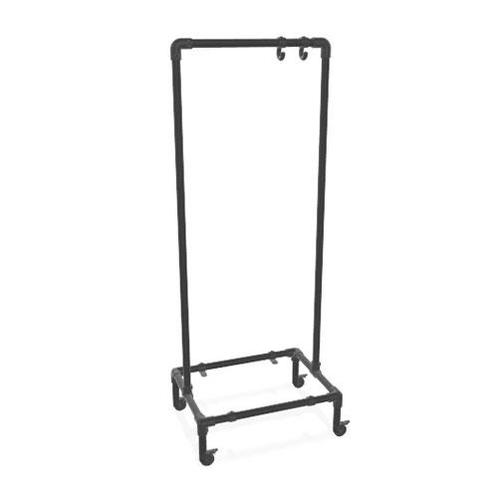 Industrieel Kledingrek Brest | Zwart 33.7 mm | Wiel | DIY |, Kleding | Dames, Kledingrekken, Ophalen of Verzenden